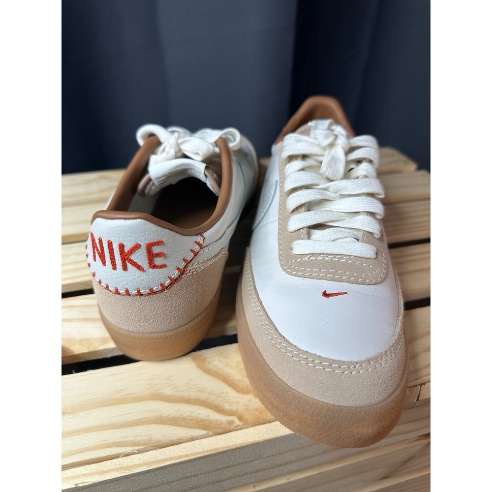 Nike Killshot 2 Sail Gum Yellow Red Stitching Sneakers HF5723-009 Womens 8 NEW